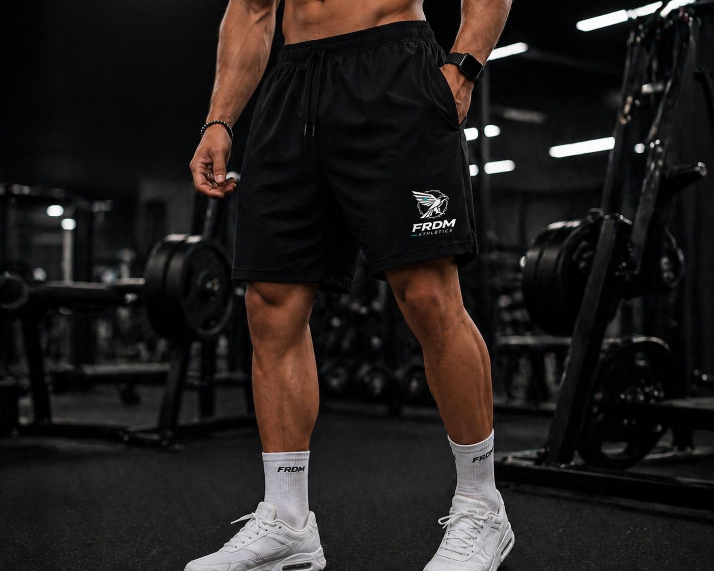 FRDM-Athletics performance Shorts – Sportlich. Bequem. Alltagstauglich.