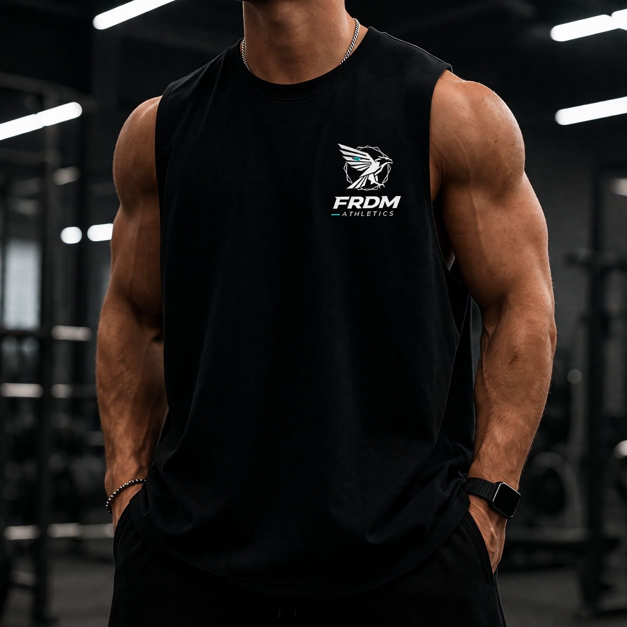 FRDM-Athletics Herren Tanktop - Perfomance trifft Freiheit